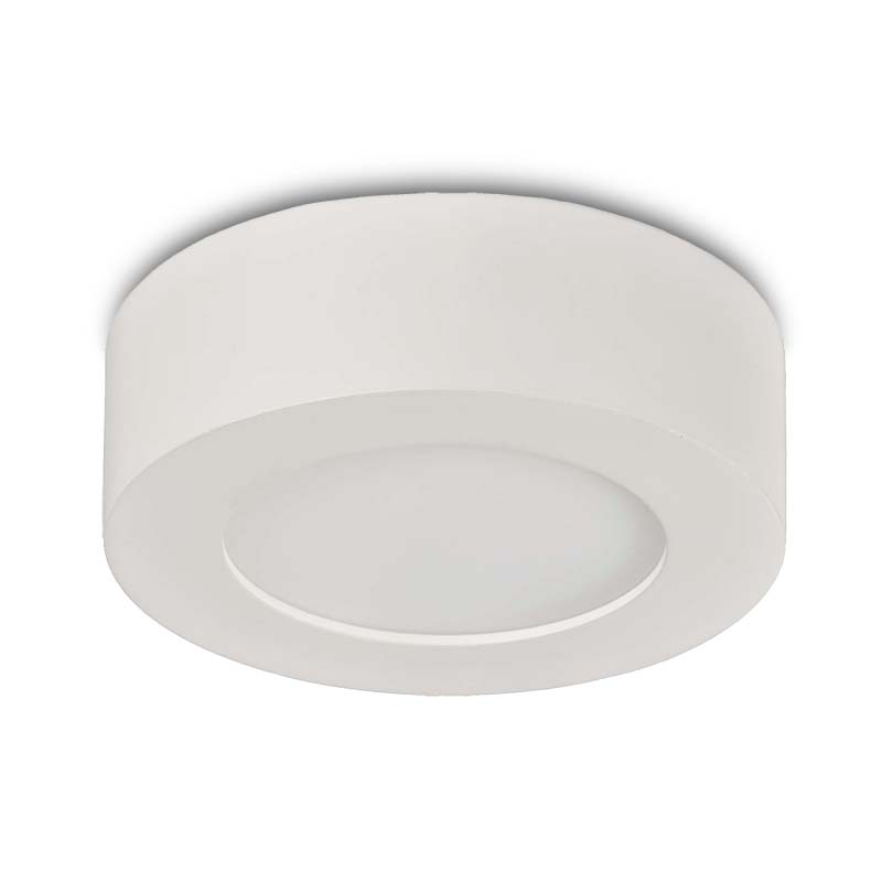 SLIM, PLAFÓN LED REDONDO BLANCO 6W-4200K